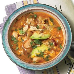 mexican lime chicken soup by Rachel Ray